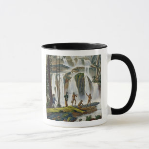 Cascade van Port Praslin, Nieuw-Ierland, uit 'Voya Mok