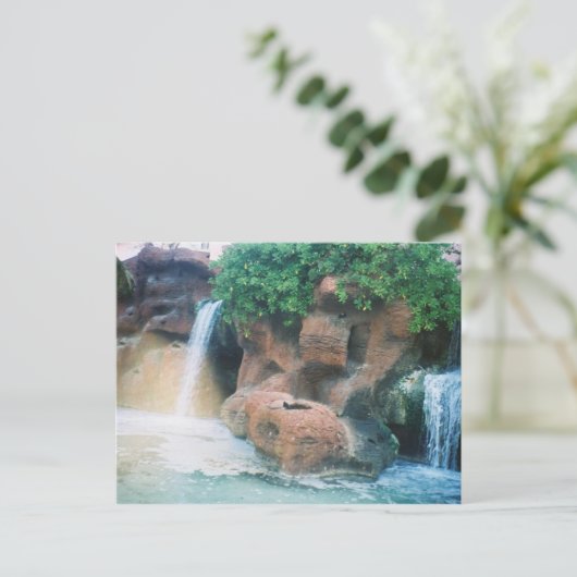 cascades Carte postale (Debout devant)