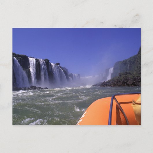 Cascades d'Iguacu, Brésil et Argentine, Carte post (Devant)