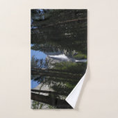 Cascades et bois de Yosemite (Serviette à main)
