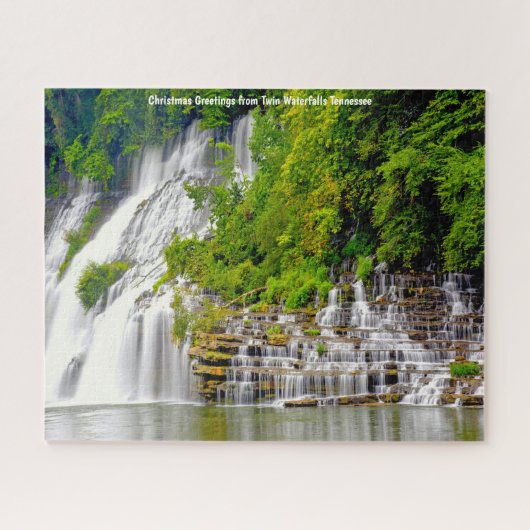 Cascades jumelles Tennessee. Jigsaw Puzzle (Horizontal)
