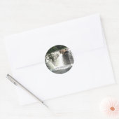 Cascades Rivières Arbres joyeuses Stickers d'anniv (Enveloppe)