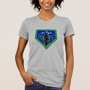 Cascadia Baseball Diamond Logo T-shirt