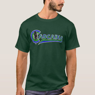 Cascadia Baseball Threated T-Shirt