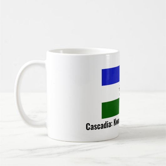 Cascadia en Chinook Homeland mok (Links)