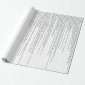 Cascading Binary Cadeaupapier (Uitgerold)