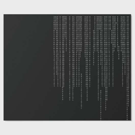 Cascading Binary Cadeaupapier (Vlak)