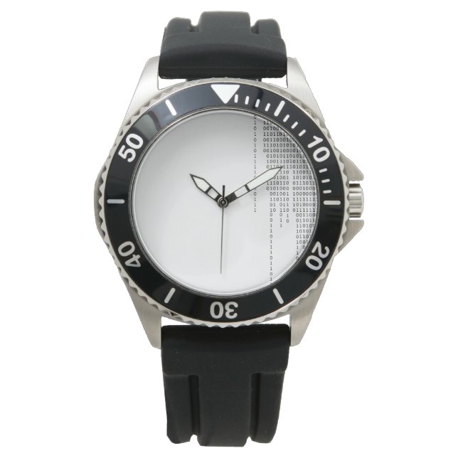 Cascading Binary Horloge (Voorkant)