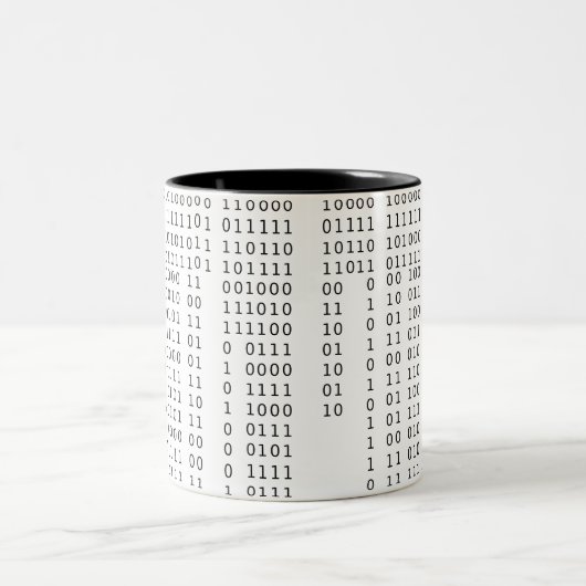 Cascading Binary Tweekleurige Koffiemok (Center)