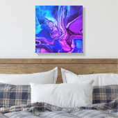 Cascading Dreams 3 Canvas Afdruk (Insitu (Slaapkamer))