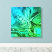 Cascading Dreams 5 Canvas Afdruk (Insitu (Houten vloer))