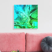 Cascading Dreams 5 Canvas Afdruk (Insitu (Woonkamer))