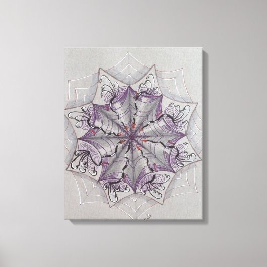 Cascading Dreams Canvas Afdruk (Voorkant)