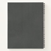 Cascading Flowers & Hearts Notitieboek (Achterkant)