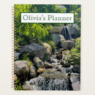 Cascading Forest waterval bosgroen Planner