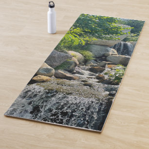 Cascading Forest waterval bosgroen Yogamat