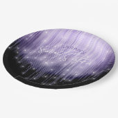 Cascading Lights Sweet 16 Violet ID790 Papieren Bordje (Gekanteld)