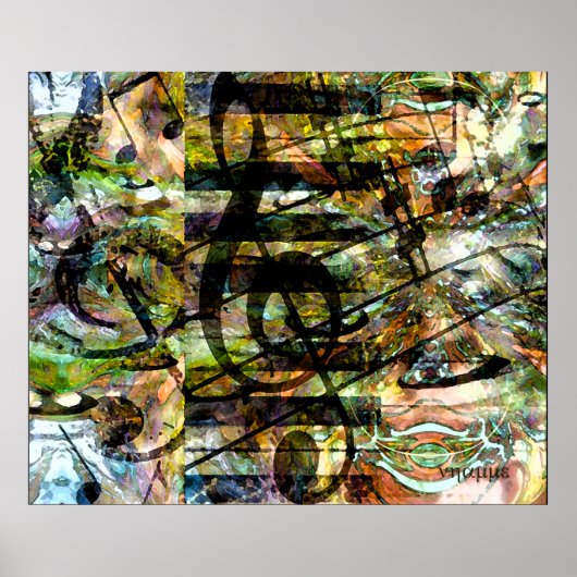 Cascading Meloday Poster (Voorkant)