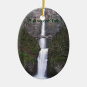 Cascading Multnomah Herfsten Vakantie Keramisch Ornament (Voorkant)