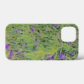 CASCADING PURPLE FLOWERS AMID GREEN FOLIAGE Case-Mate iPhone CASE (Achterkant (horizontaal))