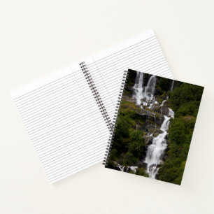 Cascading Volefossen-waterval Notitieboek
