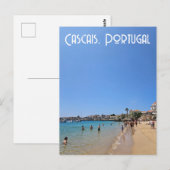 Cascais Beach, Portugal Briefkaart (Voorkant / Achterkant)