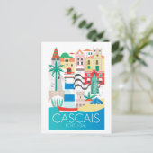 Cascais, Portugal Briefkaart (Staand voorkant)