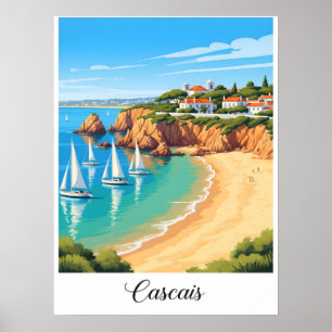 Cascais, Portugal – Kuststad Poster