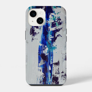 Case Canvas Print Brise |Hedendaagse abstracte kun iPhone 14 Hoesje