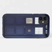CASE iPhone 5 “POLICE BOX " (Achterkant (horizontaal))