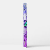 CASE MAISON COQUE IPHONE BLUE LACE AVEC NOM PERSON (Verso / Droite)