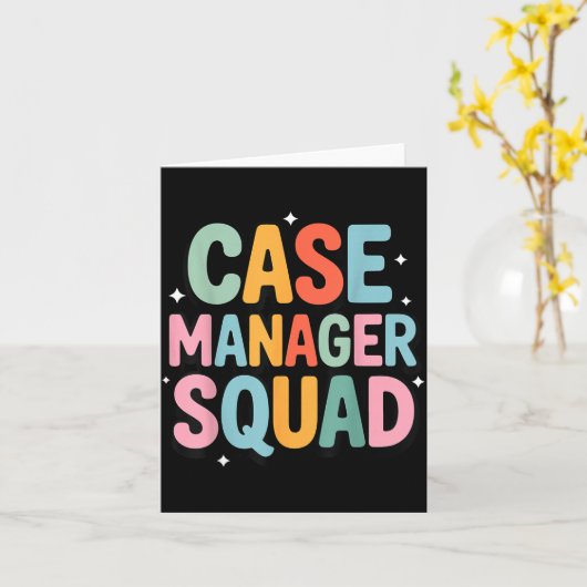 Case Manager Squad  Kaart (Gele Bloem)