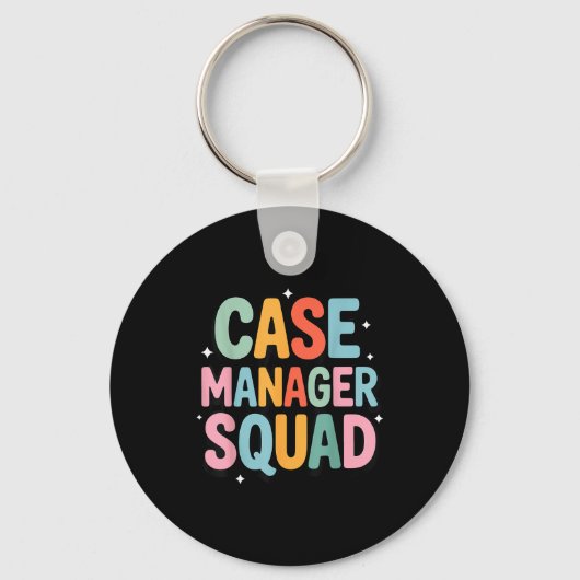 Case Manager Squad  Sleutelhanger (Voorkant)