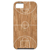 Case-Mate iPhone 5 Couverture Coque du terrain de basket (Dos)