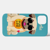 Case-Mate iPhone Carlin Life nom personnalisé et coques de l'appare (Verso (horizontal))