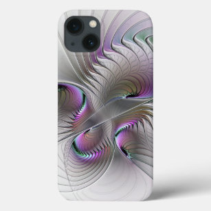 Case-Mate iPhone Case Abstrait moderne Shy Imaginaire Figure Fractal Art