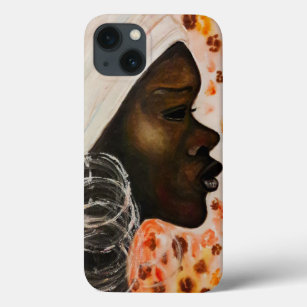 Case-Mate iPhone Case African Beauty Girl - Aquarelle Peinture
