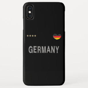Case-Mate iPhone Case Allemagne Football Fan Chemise Coeur