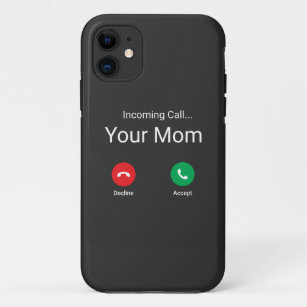 Case-Mate iPhone Case Appel entrant de votre maman
