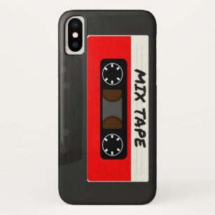Case-Mate iPhone Case Bande De Mix Rouges - Années 80 Et 90 Cadeaux Insp