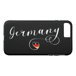 Case-Mate iPhone Case Boîtier de téléphone cellulaire Heart Allemagne, d