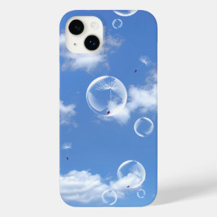 Coque Pour iPhone 14 Plus Bokeh et bulles ciel de Dandelion