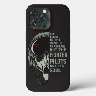Case-Mate iPhone Case Casque de pilote de chasse et masque d'oxygène vit