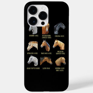 Coque Pour Pour iPhone 14 Pro Max Cheval se reproduit équestre équitation équitation