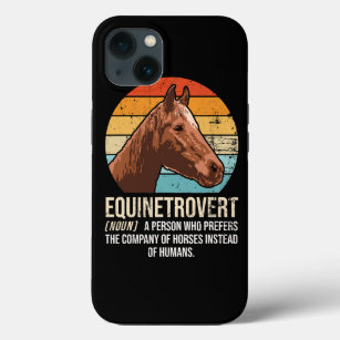 Case-Mate iPhone Case Cheval Tshirt Horse Lover Tee équestre Tee Retro