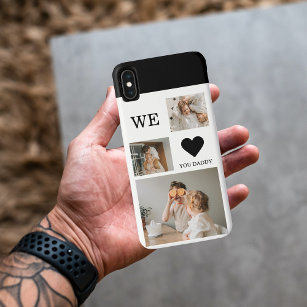 Case-Mate iPhone Case Collage tendance Photo & We Love You Daddy Cadeau