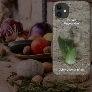 Case-Mate iPhone Case Fier végétarien - Écureuil de sol