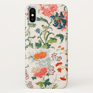 Case-Mate iPhone Case Fine China silk flower design mid 18th century