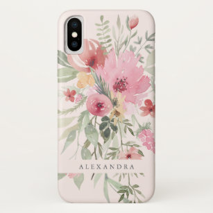 Case-Mate iPhone Case Fleurs florales d'aquarelle du ressort   avec