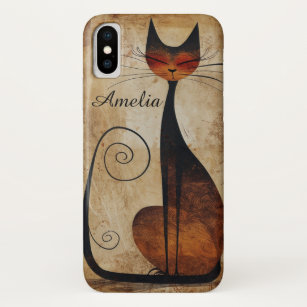 Case-Mate iPhone Case Funky Beautiful Chat personnalisable iPhone X Coqu